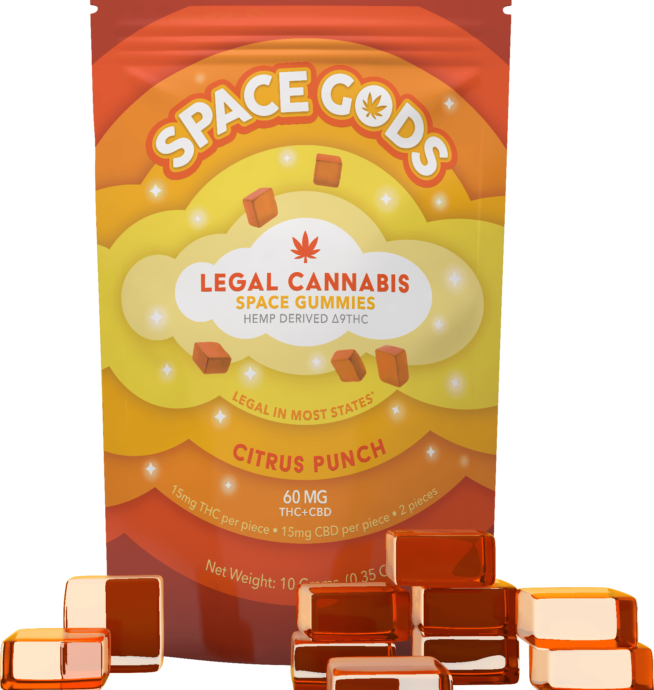 Space Gods - Delta 9 THC + CBD Space Gummies - 300mg - Image 7