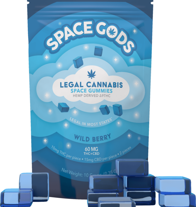 Space Gods - Delta 9 THC + CBD Space Gummies - 300mg - Image 4