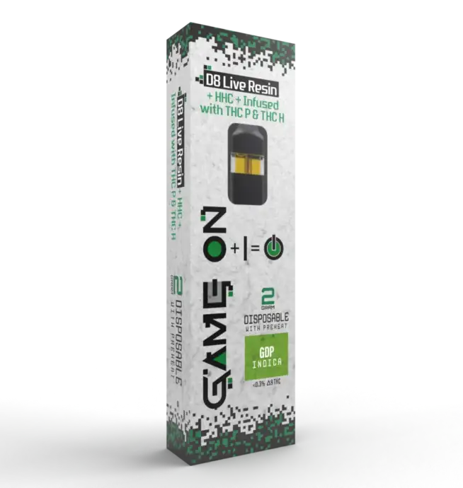 Game On Delta 8 Live Resin Disposable - Image 5