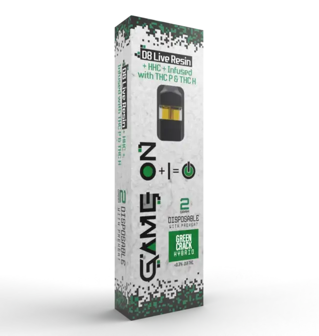 Game On Delta 8 Live Resin Disposable