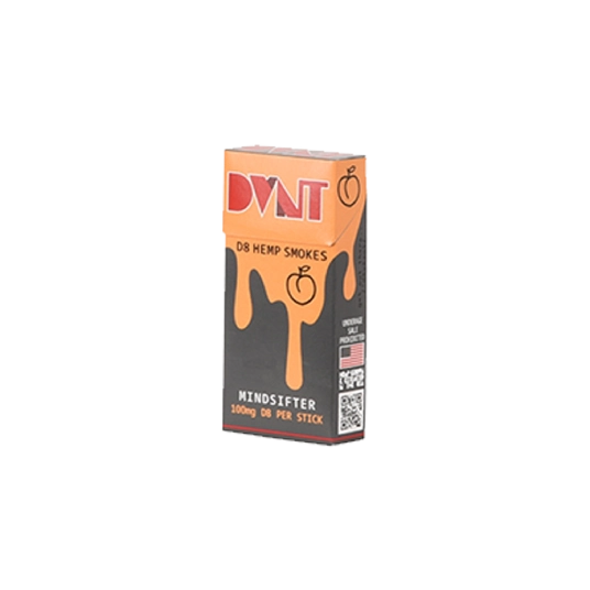 DVNT D8 Hemp Mindsifter Peach Prerolls - Image 2