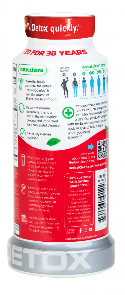 QCarbo 32oz 1 Step Maximum Cleanse - Image 3