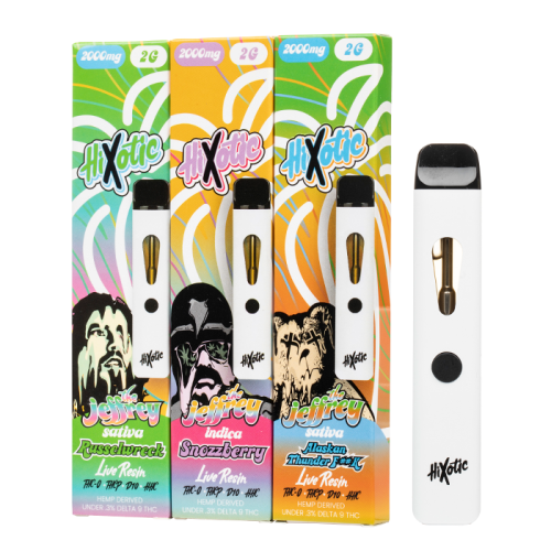 Hixotic The Jeffrey Live Resin Disposable 2g