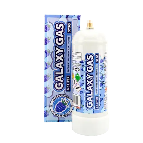 Galaxy Gas Whip Cream Chargers .6L (375g) N20 Nitrous Oxide Tanks