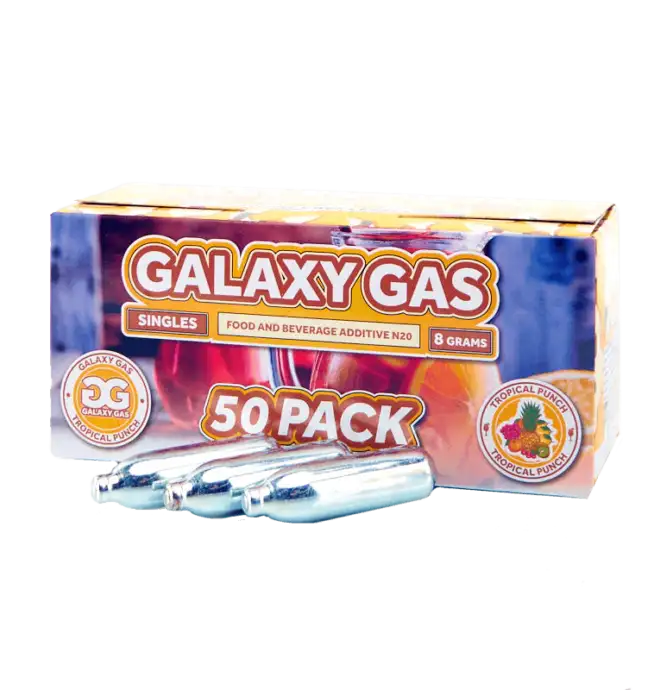 Galaxy Gas Infusion Tropical Punch N2O 8g Whip Cream Chargers Nitrous Oxide