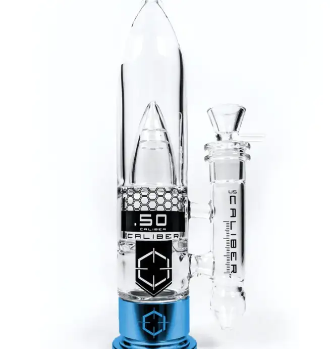 US Caliber .50 Caliber Glass Bong