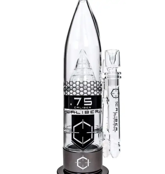 US Caliber .75 Caliber Glass Bong