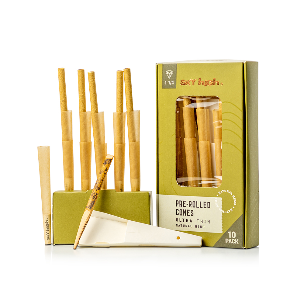 Sky High Natural Hemp Pre-Rolled Cones