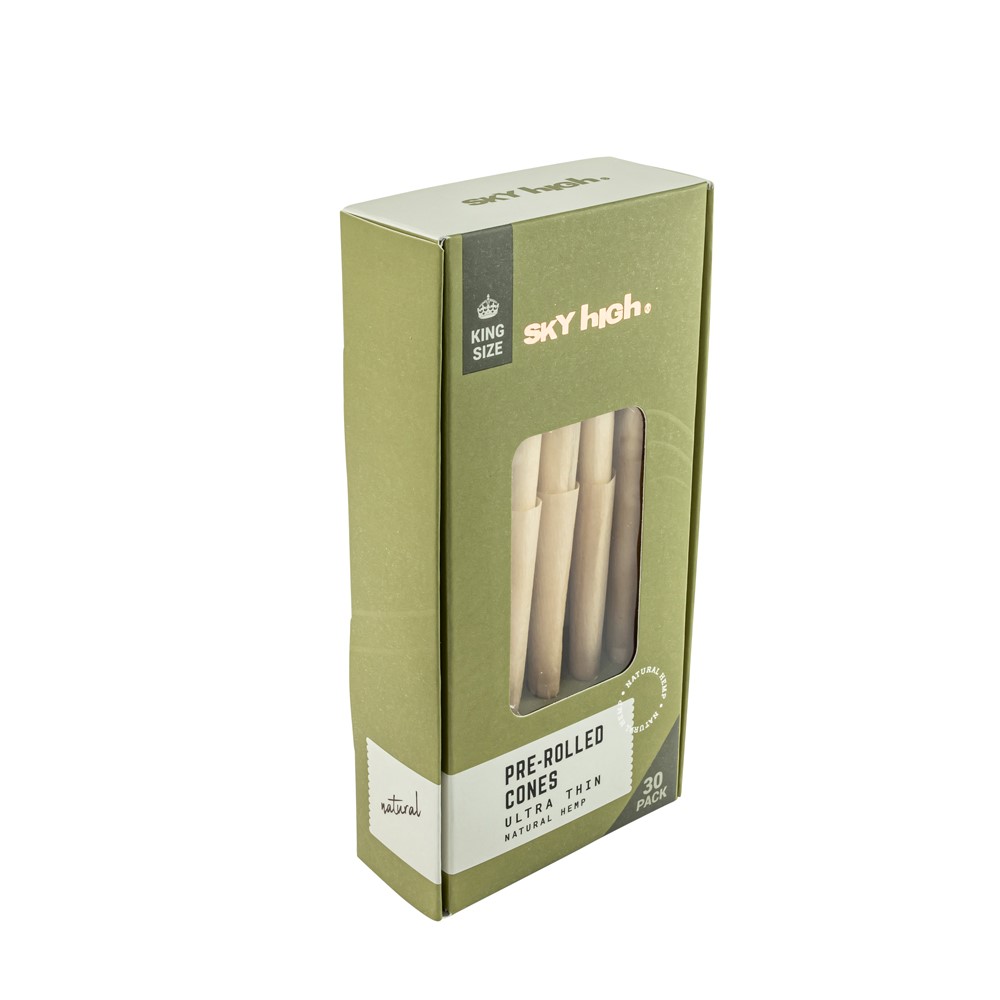 Sky High Natural Hemp Pre-Rolled Cones - Image 7