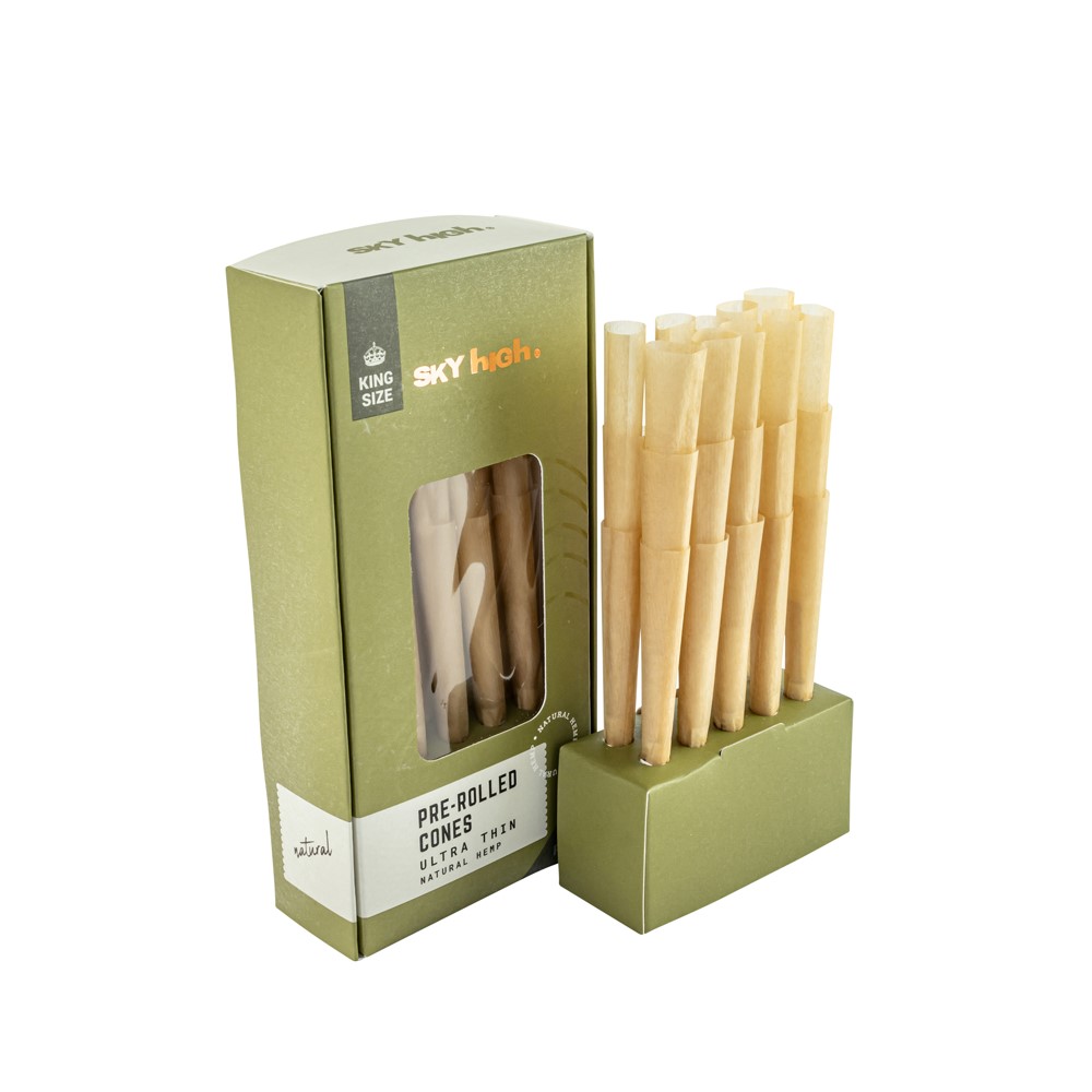 Sky High Natural Hemp Pre-Rolled Cones - Image 9