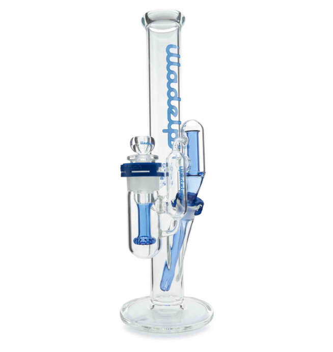 Illadelph Short Straight Tube - Blue w/ashcatcher (HALL OF FAME) - Image 3