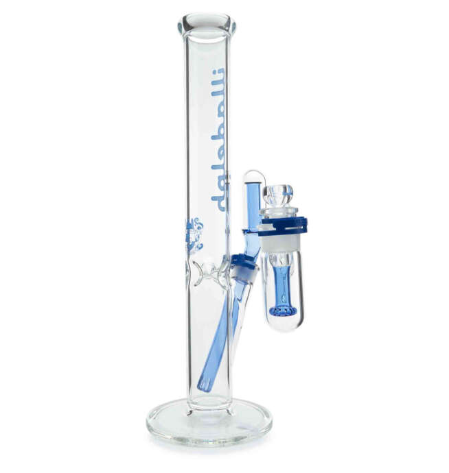 Illadelph Short Straight Tube - Blue w/ashcatcher (HALL OF FAME) - Image 5