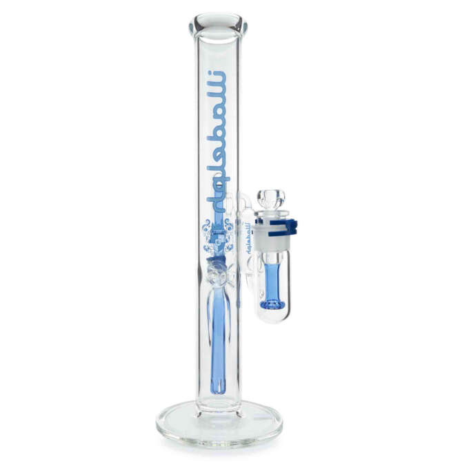 Illadelph Short Straight Tube - Blue w/ashcatcher (HALL OF FAME) - Image 6