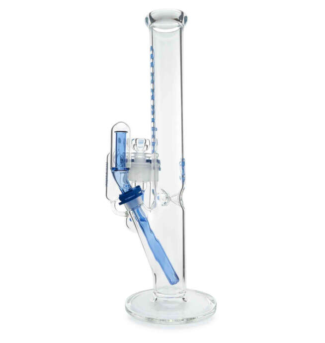 Illadelph Short Straight Tube - Blue w/ashcatcher (HALL OF FAME) - Image 7