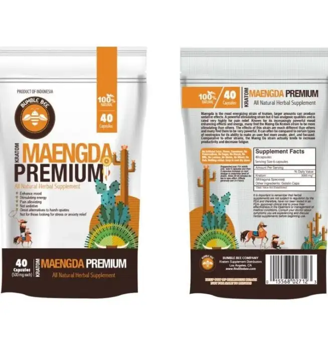 Bumble Bee Maeng Da Kratom Capsules - Image 2