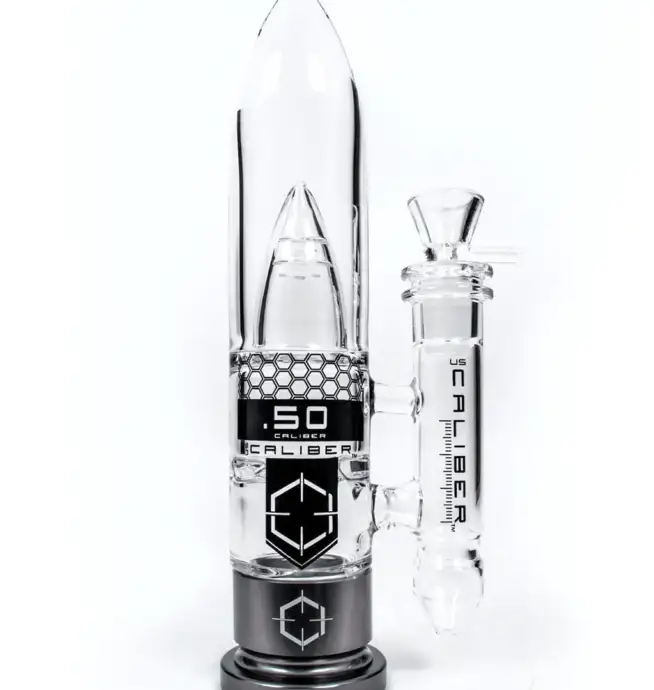 US Caliber .50 Caliber Glass Bong - Image 3