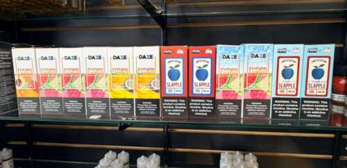 DAZE Fusion Vape Juice & Reds Slapple